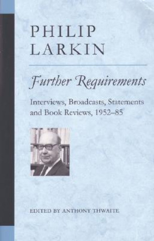 Książka Further Requirements Larkin