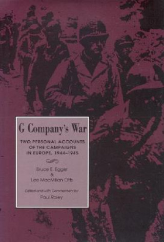 Kniha G Company's War Lee MacMillan Otts