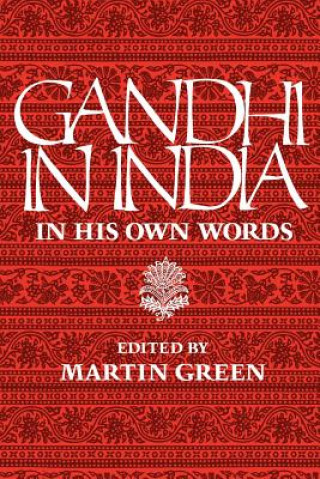 Kniha Gandhi in India Mahátma Gándhí