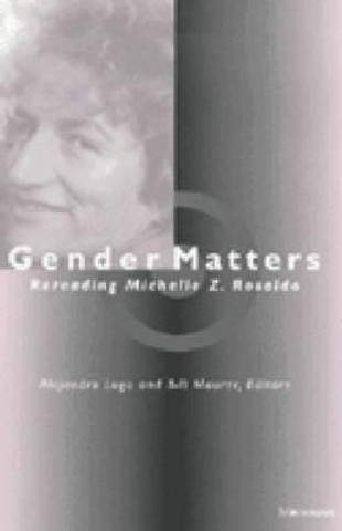 Kniha Gender Matters Alejandro Lugo