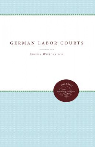 Buch German Labor Courts Ernst Fraenkel