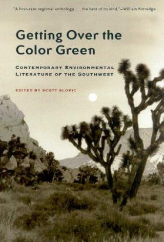 Kniha Getting Over the Color Green Scott Slovic