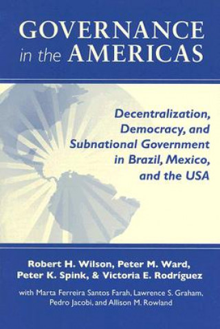 Kniha Governance in the Americas Victoria E. Rodriguez