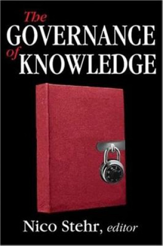 Kniha Governance of Knowledge Nico Stehr