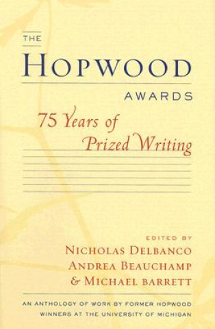 Könyv Hopwood Awards 