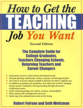 Könyv How to Get the Teaching Job You Want Robert Feirsen