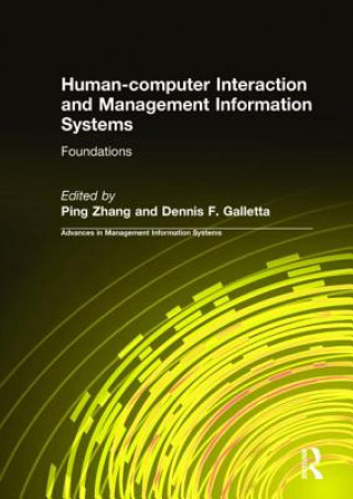 Kniha Human-computer Interaction and Management Information Systems: Foundations Ping Zhang