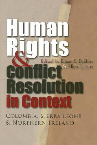 Buch Human Rights and Conflict Resolution in Context Eileen Babbitt