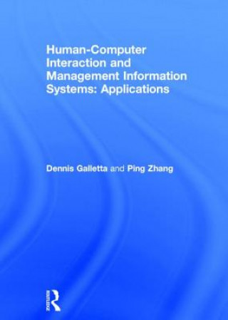 Knjiga Human-Computer Interaction and Management Information Systems: Applications. Advances in Management Information Systems Dennis F. Galletta