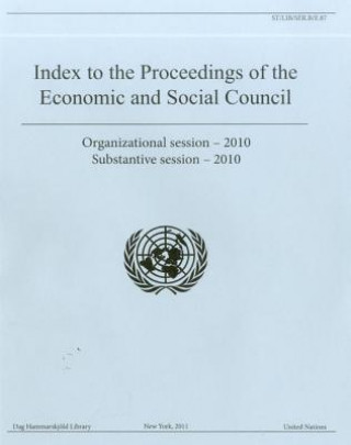 Carte Index to proceedings of the Economic and Social Council Dag Hammarskjold Library