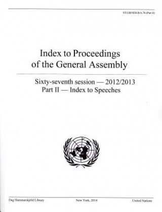 Carte Index to proceedings of the General Assembly United Nations: Department of Public Information