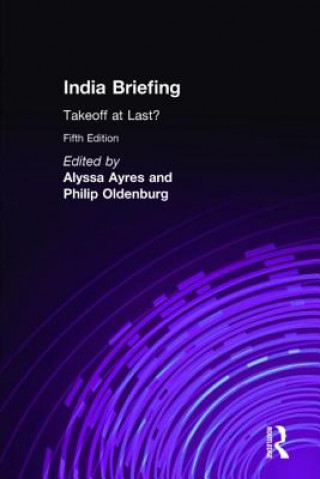 Könyv India Briefing Alyssa Ayres