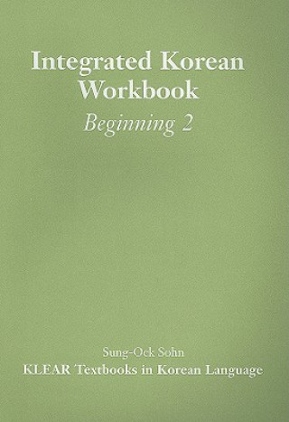 Book Integrated Korean Workbook Korean Language Education and Research Center