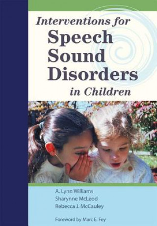 Kniha Interventions for Speech Sound Disorders in Children Rebecca J. McCauley