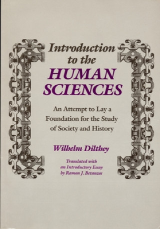 Carte Introduction to the Human Sciences Ramon J. Betanzos