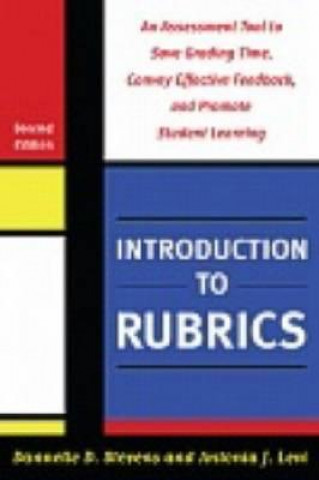 Carte Introduction to Rubrics Antonia J. Levi