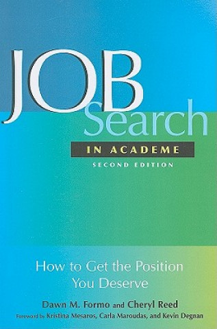 Book Job Search in Academe Cheryl Reed