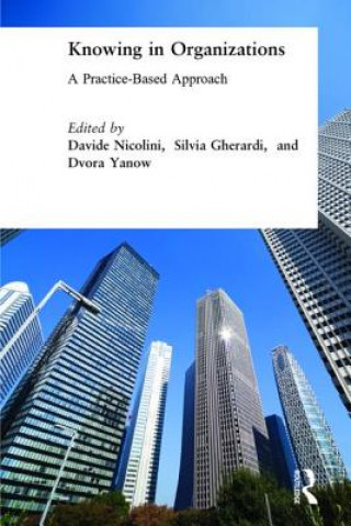 Kniha Knowing in Organizations: A Practice-Based Approach Davide Nicolini