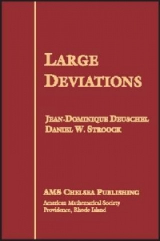 Knjiga Large Deviations Jean-Dominique Deuschel
