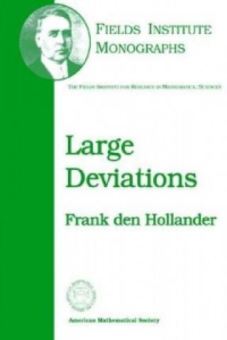 Knjiga Large Deviations Frank Hollander