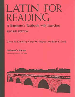 Βιβλίο Latin for Reading  Instructor's Manual Etc