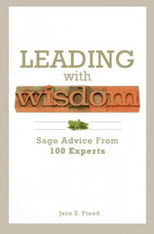 Kniha Leading With Wisdom Jann E. Freed