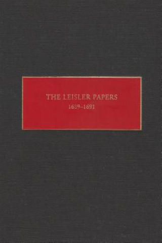 Kniha Leisler Papers, 1689-91 Peter Christoph
