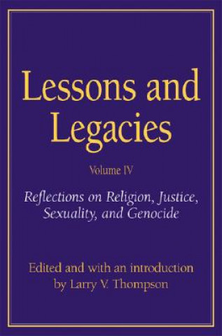 Βιβλίο Lessons and Legacies Theodore Zev Weiss