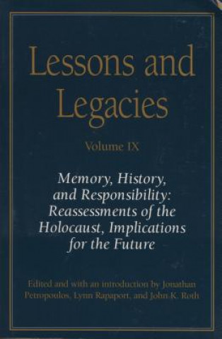 Kniha Lessons and Legacies IX 