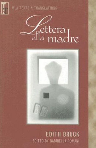 Libro Lettera Alla Madre Edith Bruck