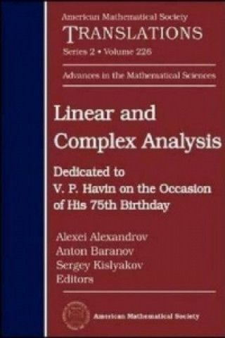 Knjiga Linear and Complex Analysis American Mathem American Mathem
