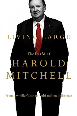Livro Living Large Harold Mitchell