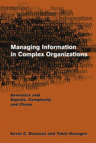 Kniha Managing Information in Complex Organizations Tobin Hensgen