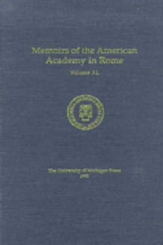Könyv Memoirs of the American Academy in Rome v.40, 1995 