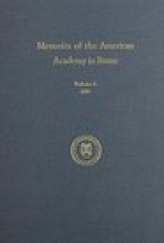 Kniha Memoirs of the American Academy in Rome v. 50 