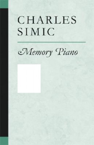 Libro Memory Piano Charles Simic