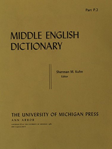 Buch Middle English Dictionary 