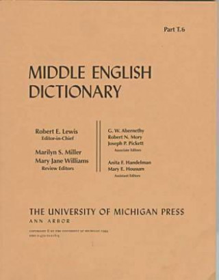 Книга Middle English Dictionary 