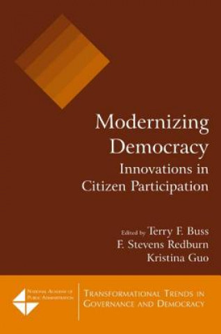 Book Modernizing Democracy: Innovations in Citizen Participation Terry F. Buss