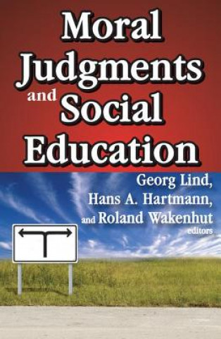 Książka Moral Judgments and Social Education 