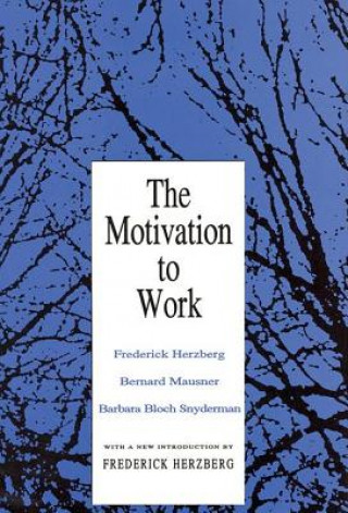 Kniha Motivation to Work Etc