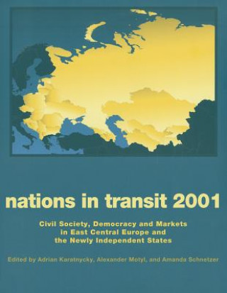 Carte Nations in Transit - 2000-2001 Alexander J. Motyl