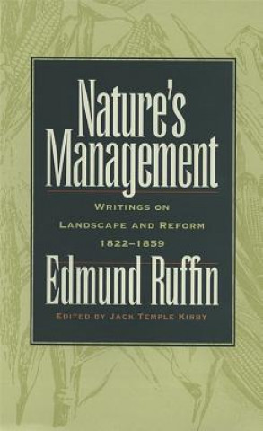 Książka Nature's Management Edmund Ruffin