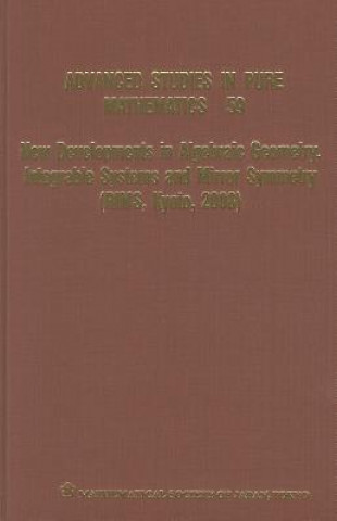 Könyv New Developments In Algebraic Geometry, Integrable Systems And Mirror Symmetry (Rims, Kyoto, 2008) 