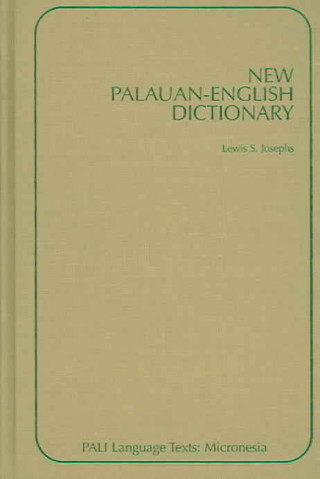 Kniha New Palauan-English Dictionary 