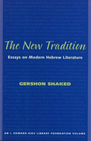 Book New Tradition Gershon Shaked