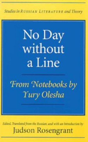 Buch No Day without a Line Yuri Olesha