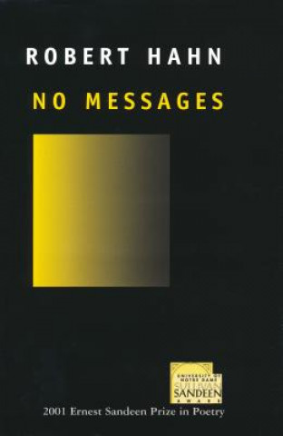 Kniha No Messages Robert Hahn