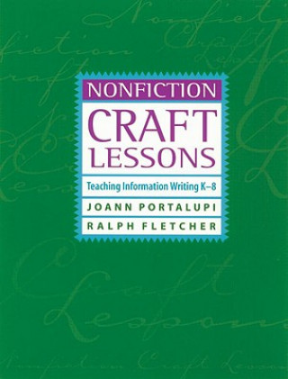 Kniha Nonfiction Craft Lessons Ralph Fletcher