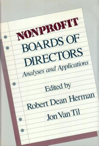 Könyv Nonprofit Boards of Directors Jon Van Til